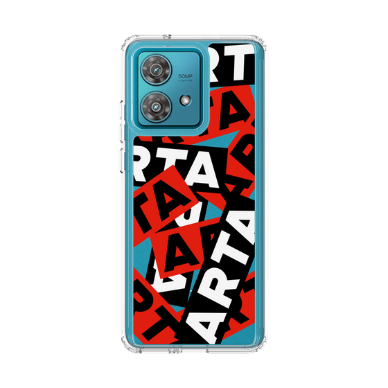 スリムプロテクションケース［ ARTA - sticker - tricolor ］