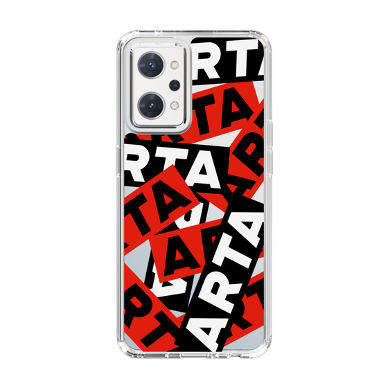 スリムプロテクションケース［ ARTA - sticker - tricolor ］