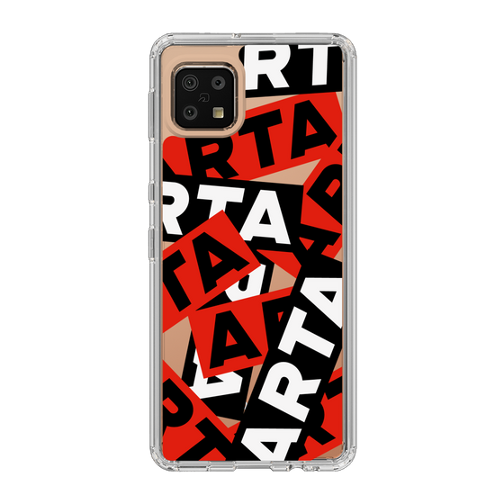 スリムプロテクションケース［ ARTA - sticker - tricolor ］