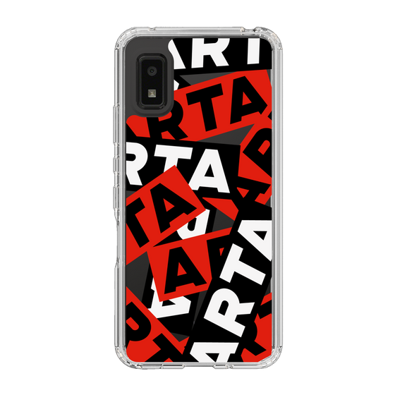 スリムプロテクションケース［ ARTA - sticker - tricolor ］