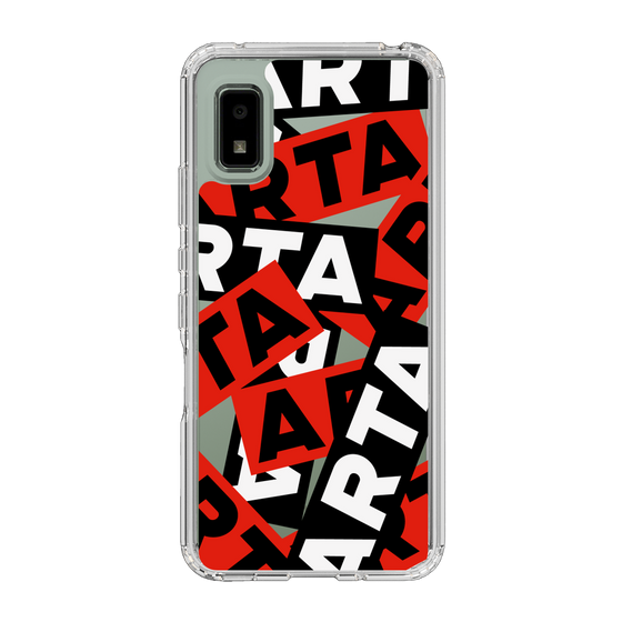 スリムプロテクションケース［ ARTA - sticker - tricolor ］