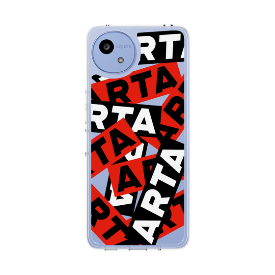 スリムプロテクションケース［ ARTA - sticker - tricolor ］