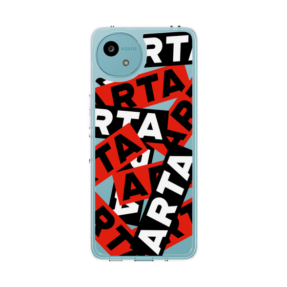 スリムプロテクションケース［ ARTA - sticker - tricolor ］