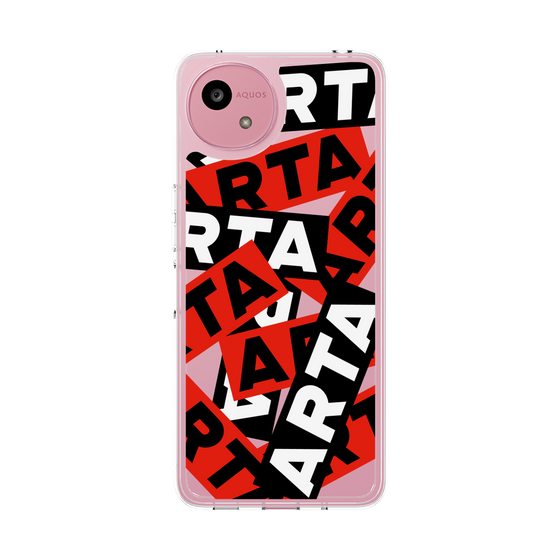 スリムプロテクションケース［ ARTA - sticker - tricolor ］