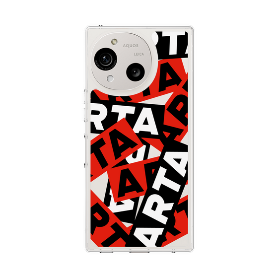 スリムプロテクションケース［ ARTA - sticker - tricolor ］