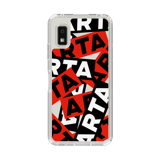 スリムプロテクションケース［ ARTA - sticker - tricolor ］
