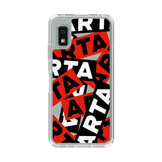 スリムプロテクションケース［ ARTA - sticker - tricolor ］