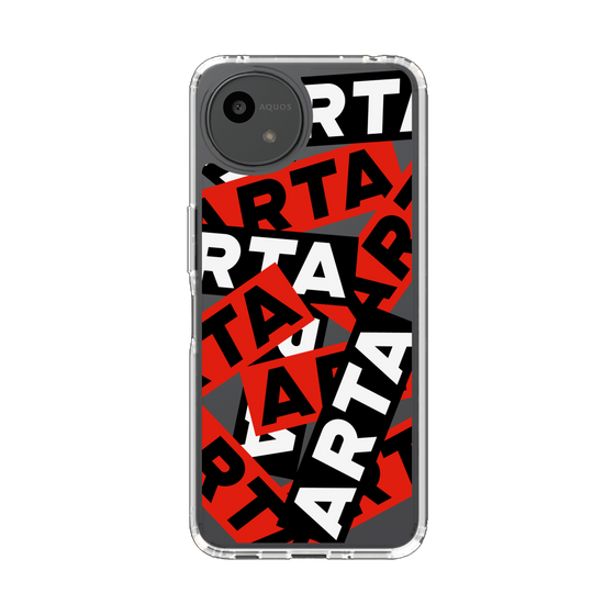 スリムプロテクションケース［ ARTA - sticker - tricolor ］