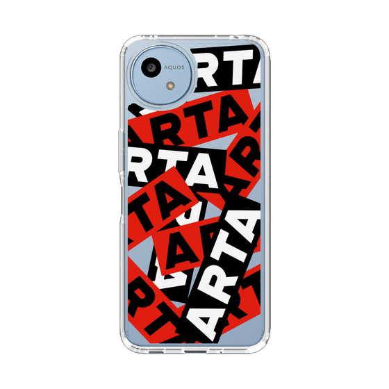スリムプロテクションケース［ ARTA - sticker - tricolor ］