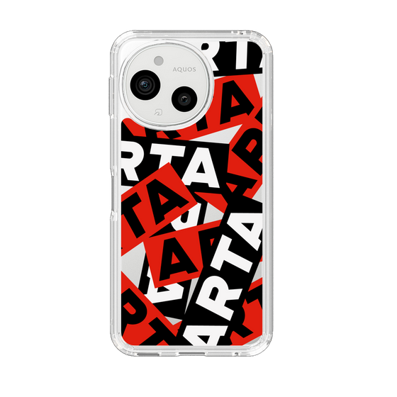 スリムプロテクションケース［ ARTA - sticker - tricolor ］