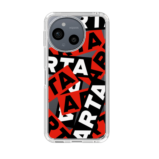 スリムプロテクションケース［ ARTA - sticker - tricolor ］
