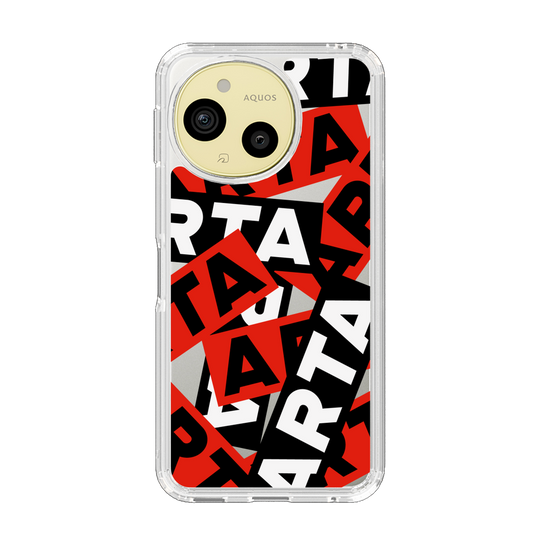 スリムプロテクションケース［ ARTA - sticker - tricolor ］