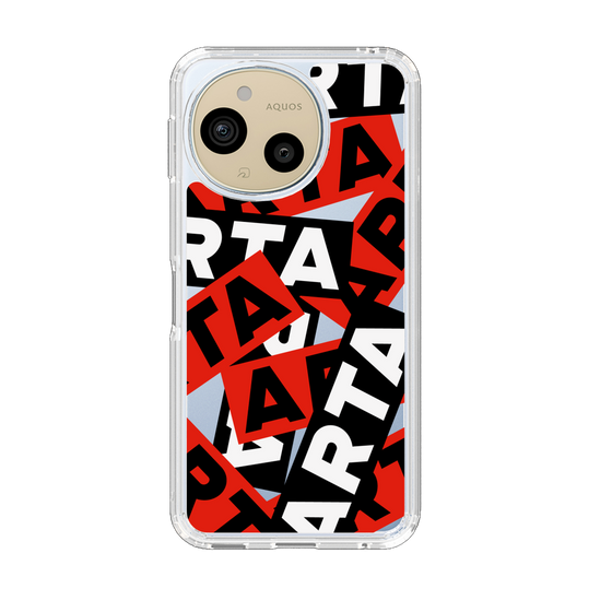スリムプロテクションケース［ ARTA - sticker - tricolor ］