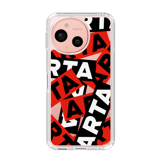 スリムプロテクションケース［ ARTA - sticker - tricolor ］