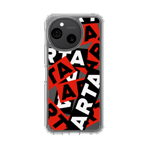 スリムプロテクションケース［ ARTA - sticker - tricolor ］