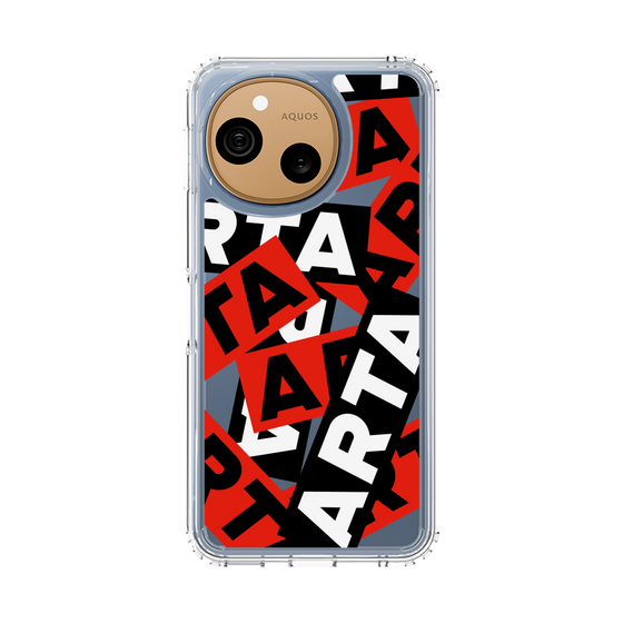 スリムプロテクションケース［ ARTA - sticker - tricolor ］