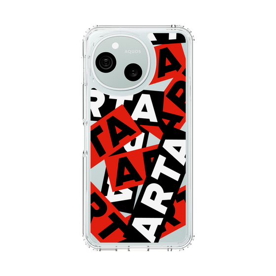 スリムプロテクションケース［ ARTA - sticker - tricolor ］
