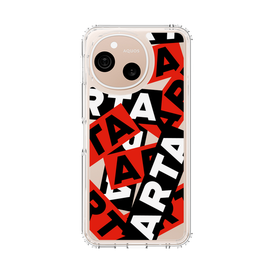スリムプロテクションケース［ ARTA - sticker - tricolor ］