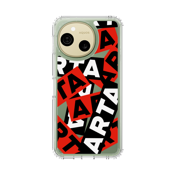 スリムプロテクションケース［ ARTA - sticker - tricolor ］