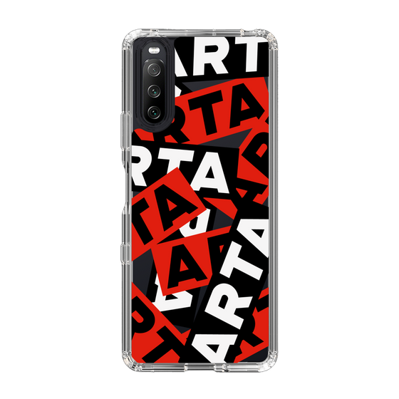 スリムプロテクションケース［ ARTA - sticker - tricolor ］