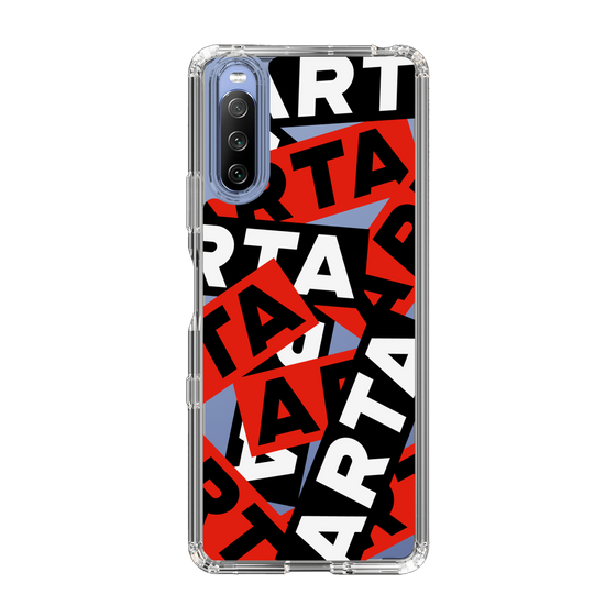 スリムプロテクションケース［ ARTA - sticker - tricolor ］