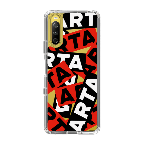 スリムプロテクションケース［ ARTA - sticker - tricolor ］