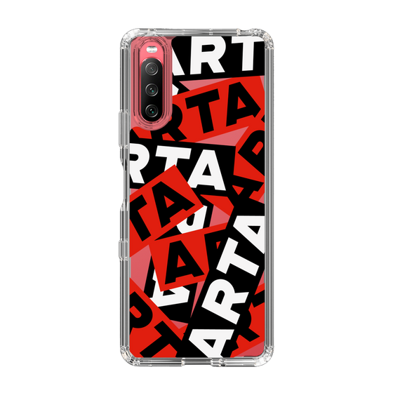 スリムプロテクションケース［ ARTA - sticker - tricolor ］