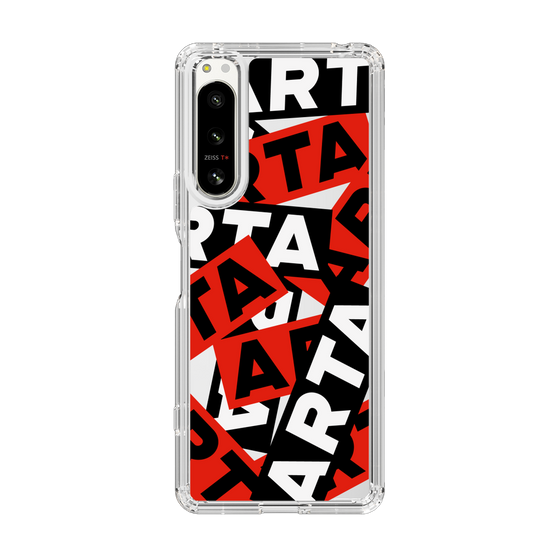 スリムプロテクションケース［ ARTA - sticker - tricolor ］