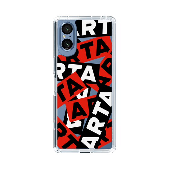 スリムプロテクションケース［ ARTA - sticker - tricolor ］