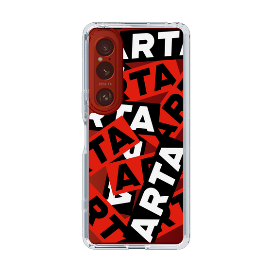 スリムプロテクションケース［ ARTA - sticker - tricolor ］