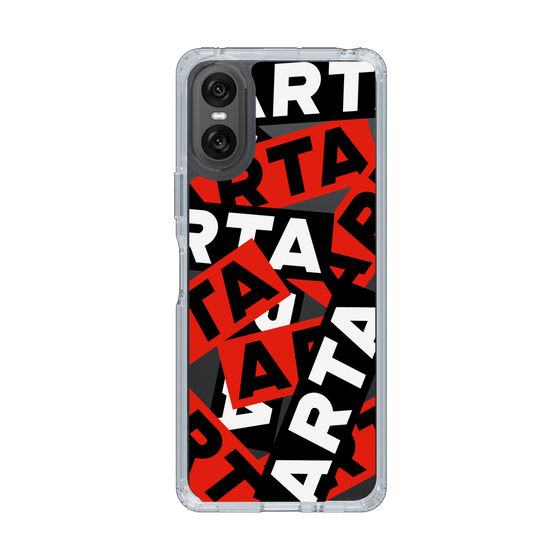 スリムプロテクションケース［ ARTA - sticker - tricolor ］