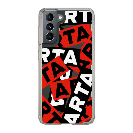 スリムプロテクションケース［ ARTA - sticker - tricolor ］