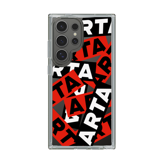 スリムプロテクションケース［ ARTA - sticker - tricolor ］