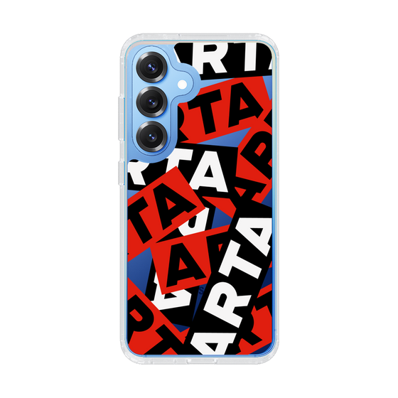 スリムプロテクションケース［ ARTA - sticker - tricolor ］