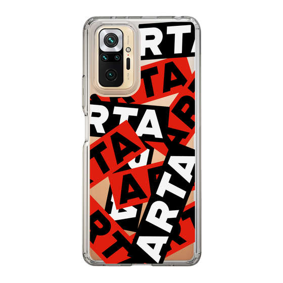 スリムプロテクションケース［ ARTA - sticker - tricolor ］