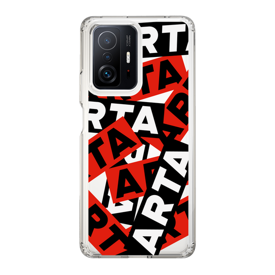 スリムプロテクションケース［ ARTA - sticker - tricolor ］