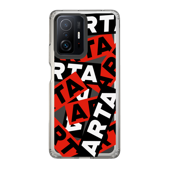 スリムプロテクションケース［ ARTA - sticker - tricolor ］