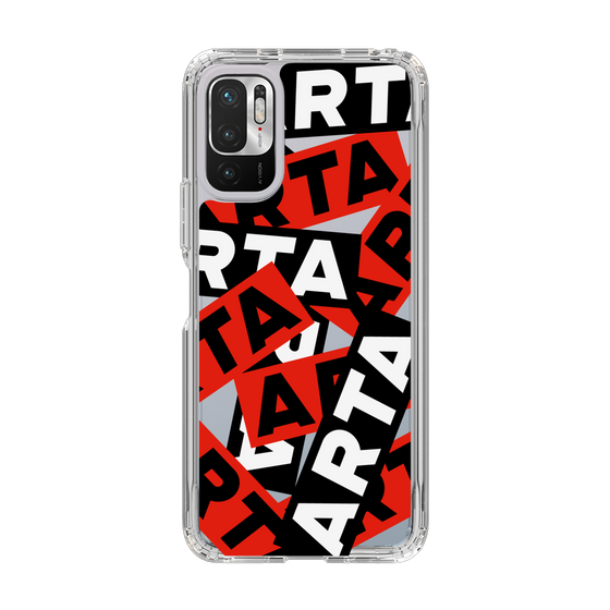 スリムプロテクションケース［ ARTA - sticker - tricolor ］