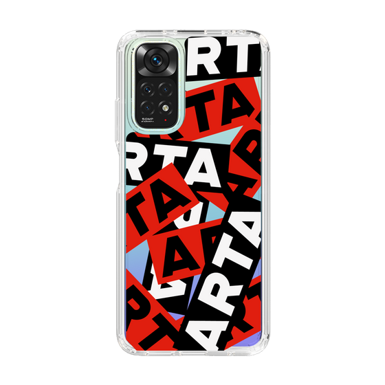 スリムプロテクションケース［ ARTA - sticker - tricolor ］