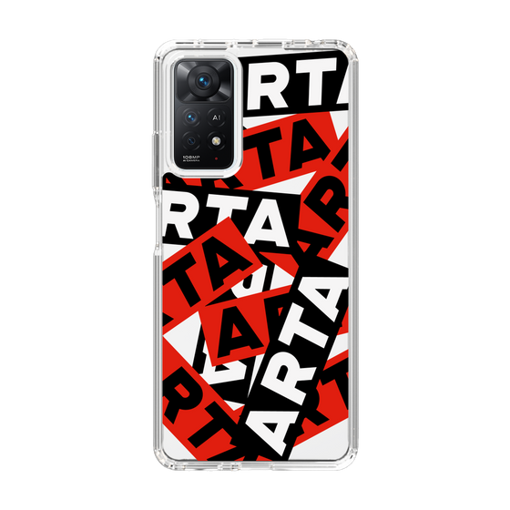 スリムプロテクションケース［ ARTA - sticker - tricolor ］