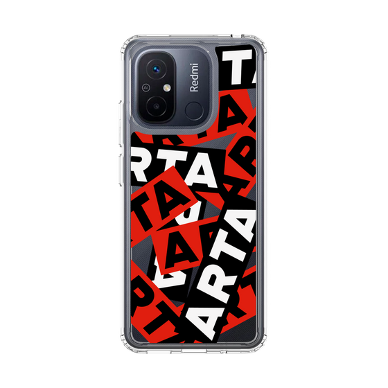 スリムプロテクションケース［ ARTA - sticker - tricolor ］