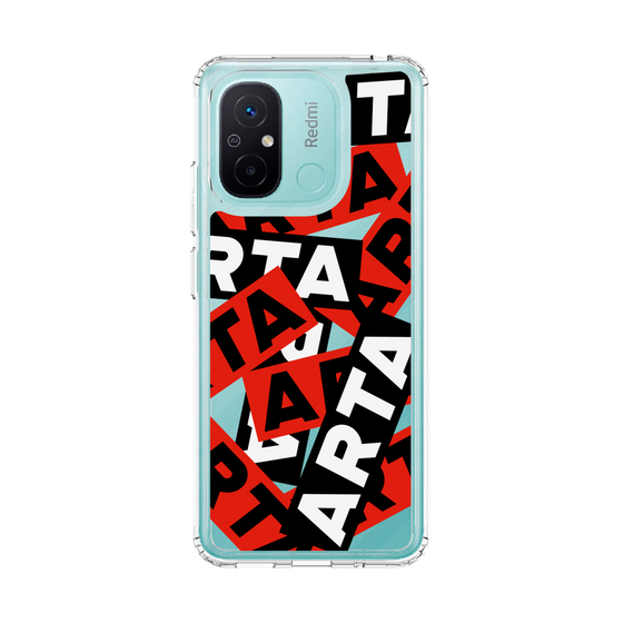 スリムプロテクションケース［ ARTA - sticker - tricolor ］