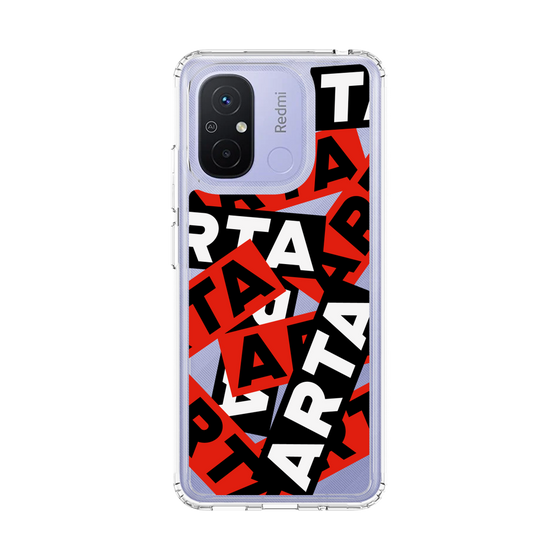スリムプロテクションケース［ ARTA - sticker - tricolor ］