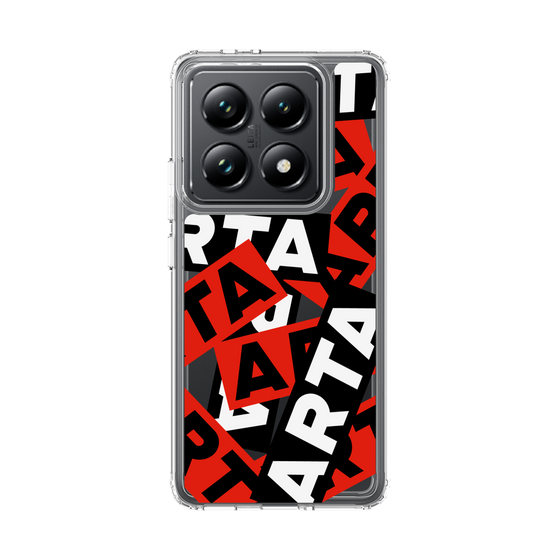 スリムプロテクションケース［ ARTA - sticker - tricolor ］