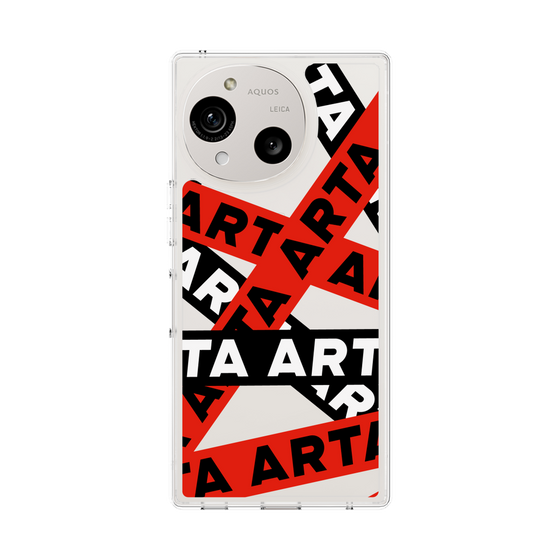 スリムプロテクションケース［ ARTA - tape - tricolor ］