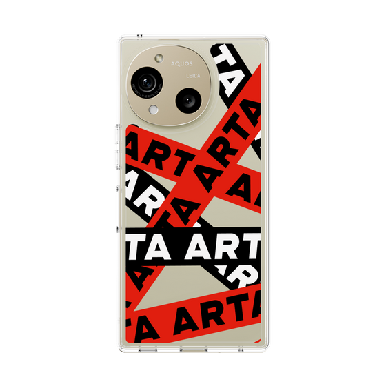 スリムプロテクションケース［ ARTA - tape - tricolor ］