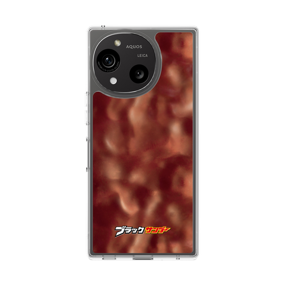 スリムプロテクションケース［ 有楽製菓 - ブラックサンダー チョコレート - クローズアップ ］