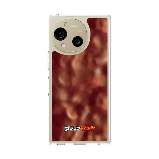 スリムプロテクションケース［ 有楽製菓 - ブラックサンダー チョコレート - クローズアップ ］