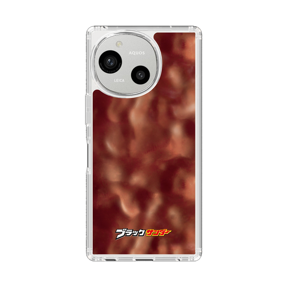 スリムプロテクションケース［ 有楽製菓 - ブラックサンダー チョコレート - クローズアップ ］