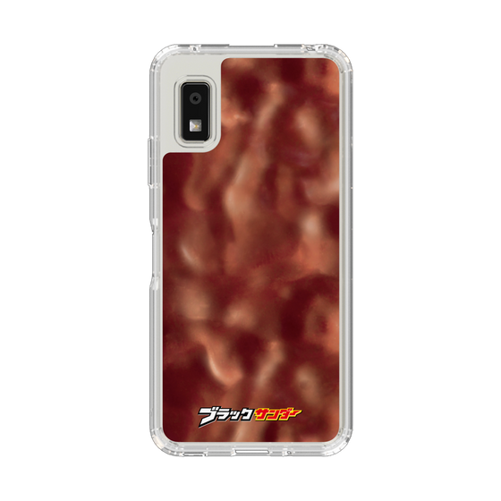 スリムプロテクションケース［ 有楽製菓 - ブラックサンダー チョコレート - クローズアップ ］